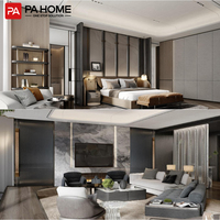 Solutions clés en main pour l'ameublement hôtelier PA, meubles de chambre d'hôtel, meubles de projet hôtelier avec conception CAO