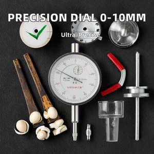 High Precision Portable <strong>Dial</strong> <strong>Indicator</strong> Gauge 0-10mm 0.01mm Accuracy - Product Image 2