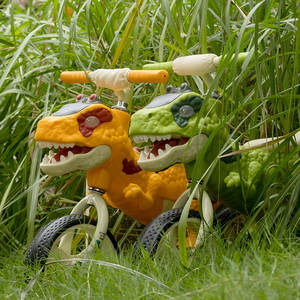 Nieuwe Dinosaurus Kinder Loopfiets <span class=keywords><strong>2</strong></span>-3 Tot 6 Jaar Oude Pedaal Tweewielige Fiets Dinosaurus Scooter - Product Image 4