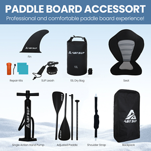 Planche de SUP <span class=keywords><strong>gonflable</strong></span> haute stabilité OEM planche à pagaie à tous niveaux de compétence avec rails renforcés de pagaie réglables de 6 "d'épaisseur - Product Image 6