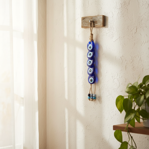Small 26 X 3 cm Wall Accents <b>Plastic</b> and Glass <b>Bead</b> Ornament - Product Image 3