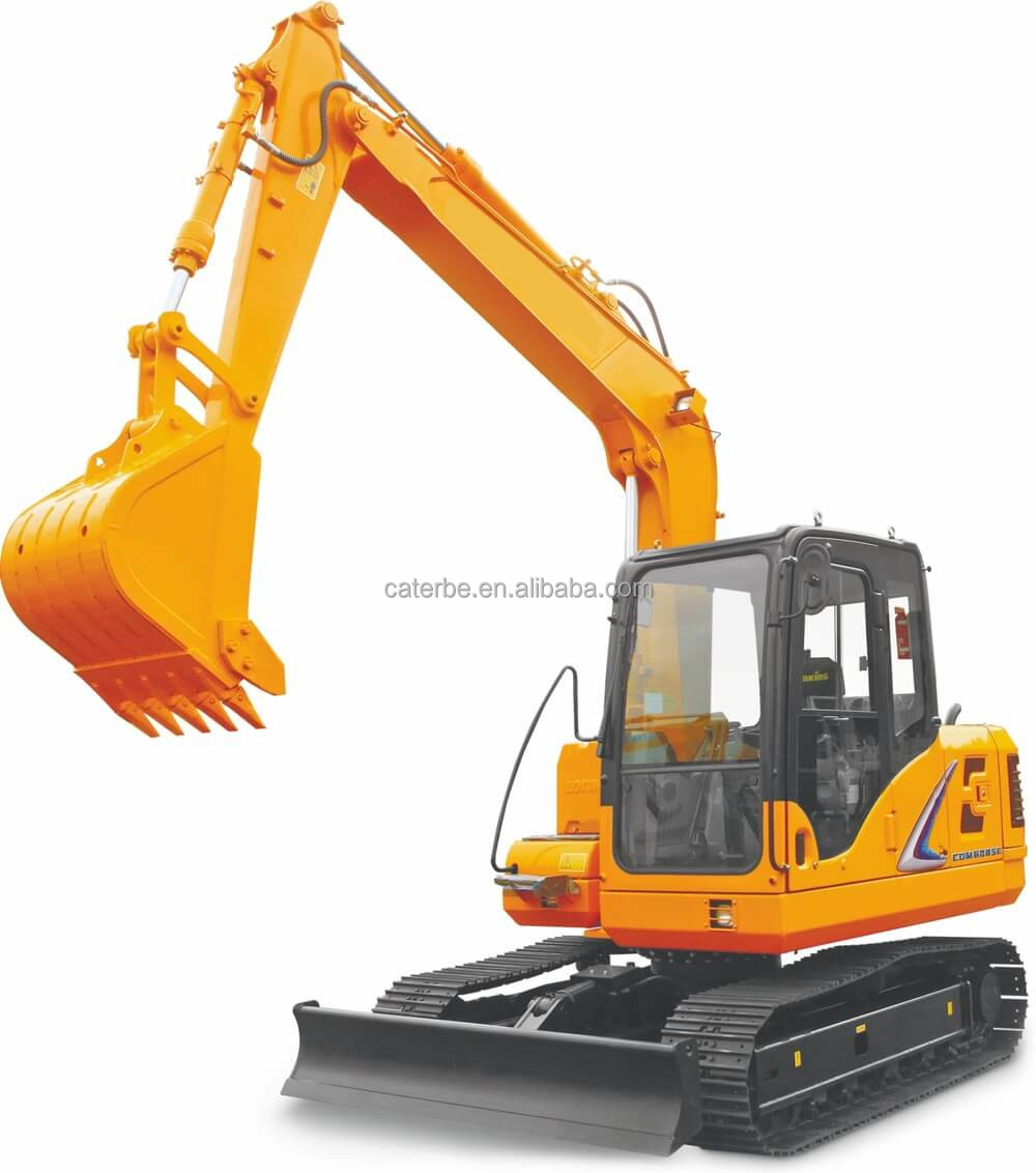 Компактный гидравлический экскаватор CDM6085 для копания, погрузки и обработки материалов