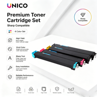 Cartouches de toner compatibles UNICO MX27 MX45 pour imprimante laser Sharp MX-2000 2300 2700 3500 3501 4500 4501
