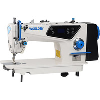 Machine à coudre industrielle à point droit à entraînement direct WD-W7-D1 avec prix compétitif, fournie par l'usine