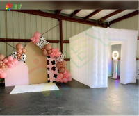 Tente gonflable d'événement de partie de photomaton gonflable fait sur commande d'usine pour la décoration de salon commercial