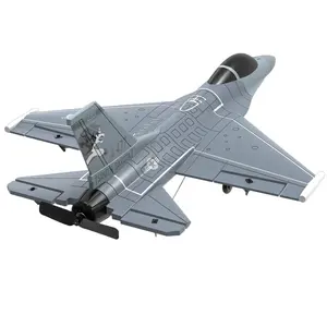 لعبة طائرة جيروسكوبية F16 Fighting Falcon RTF بمحرك 2.4G 4CH EPP XPilot وتثبيت تحكم لاسلكي كهربائي عن طريق تحكم لاسلكي RC لطائرات الركاب للمبتدئين