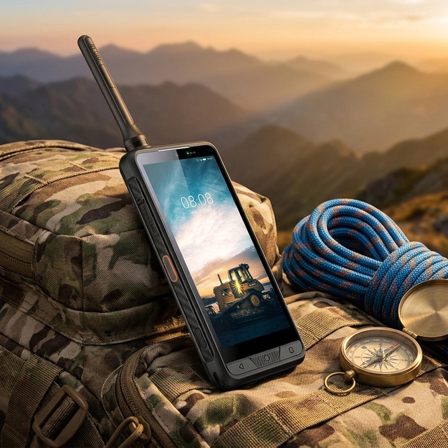 Aoro 4G Rugged Smartphone IP68 Waterproof Android 14 Industrial Mobile Phone NFC GPS Dual SIM 6GB 128GB Outdoor Heavy Duty OTG