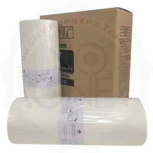 For RISO Duplo Duplicator Ink And Ztype Master Roll For RISOs RZ EZ MZ A4 200 220 230 100m S-4250 S4250 S-2632 S2632 Paper