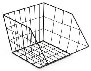 Retail Cart Wheels Malla Metálica Expandida para Estantería Hierro y <span class=keywords><strong>Roble</strong></span>-Negro - Product Image 3