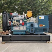 Groupe électrogène diesel Weifang Frame Open Ricardo 20KW à 60KW à démarrage automatique, stable et économe en carburant, pour alimentation domestique principale, OEM