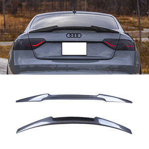 สปอยเลอร์หลังคาร์บอนไฟเบอร์ขัดเงาแบบ M4 สำหรับรถยนต์ DGRCCS A5 B8 B8.5 2 ประตู คูเป้ 8T3 ปี 2007-2017 พร้อมเทปติดตั้ง - Product Image 1