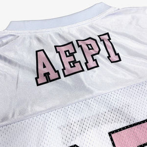 Uniforme deportivo de fútbol americano de gran tamaño transpirable de malla personalizada - Product Image 6