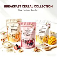 Sachets Doypack Personnalisés Refermables en Plastique et Aluminium avec Fermeture Éclair pour Aliments Secs, Snacks et Noix – Emballage Ziplock Mylar