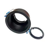 Gu10 mr16 support de spot encastré accessoires d'éclairage boîtier réglable downlight gu10 montage de projecteur