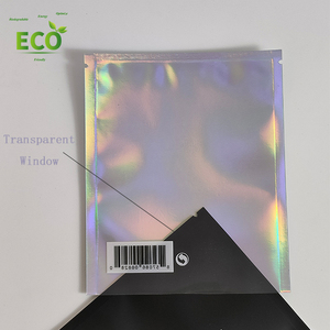 Tùy chỉnh in túi bao bì ba chiều với cửa sổ rõ ràng hiệu quả cho mỹ phẩm dùng một lần như kem dưỡng da - Product Image 4