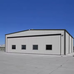 Chine Offre Spéciale d'exportation bâtiment de hangar de grand espace atelier de fournisseur chinois Garages préfabriqués industriels légers de cadre préfabriqués - Product Image 4