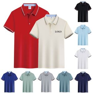 เสื้อโปโลผ้าฝ้ายคุณภาพสูง 200 กรัม เนื้อผ้าใยยาวพิเศษ ใส่สบาย ระบายอากาศได้ดี ไม่เป็นขุย เหมาะสำหรับฤดูร้อน - Product Image 3