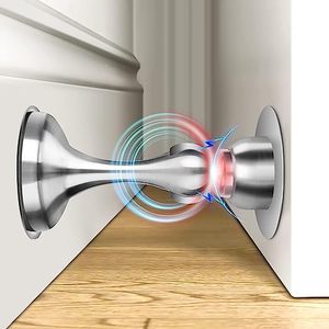 Butées <span class=keywords><strong>de</strong></span> <span class=keywords><strong>porte</strong></span> en acier inoxydable pour montage mural et au sol, support <span class=keywords><strong>de</strong></span> <span class=keywords><strong>porte</strong></span> pour garder la <span class=keywords><strong>porte</strong></span> ouverte, arrêt <span class=keywords><strong>de</strong></span> <span class=keywords><strong>porte</strong></span> sans perçage avec adhésif 3D - Product Image 1