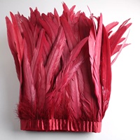 Vente en gros de plumes de coq de 25-30 cm, 144 couleurs, franges de plumes pour costumes de carnaval, sacs à dos, accessoires de coiffure