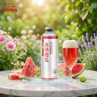 Kingstar Iced Melon Chinese Craft Herb Spice Passionfruit Ale Beer 1L*6 Cans Bottles 4.1% Alcohol Light Natural Taste