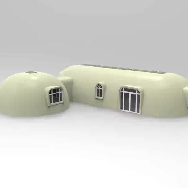 Moderne Bau Immobilien Design Kabine Home Kit Tiny Luxus Container Dome Graphene EPS Fertighaus Mit Vorgefertigte