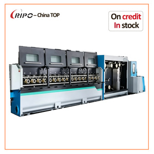 เครื่องผลิตลวดอัตโนมัติ RIPO เครื่องดึงลวดหลายหัวและเครื่องอบชุบลวดแบบต่อเนื่อง - Product Image 4