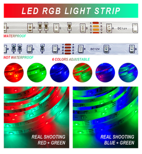 <span class=keywords><strong>Tira</strong></span> de Luces <span class=keywords><strong>LED</strong></span> Decorativas Navideñas de 12V 64 32 pies Cortables de 8mm 2835, <span class=keywords><strong>Tira</strong></span> de Luz <span class=keywords><strong>LED</strong></span> Inteligente <span class=keywords><strong>RGB</strong></span> para Exteriores con Control por Aplicación - Product Image 4