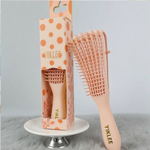 Proveedor de Empaques de Marca Privada, Caja de Papel con Base Acolchada, Caja de Empaque para Cepillo de Cabello con Ventana, Caja de Empaque para Cepillo de Champú - Product Image 3