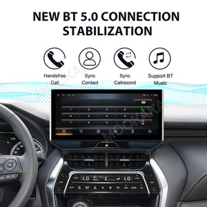 Zwnav 12.3 Inch Xe GPS <span class=keywords><strong>Navigation</strong></span> Đài Phát Thanh Cho Toyota Lingfang/Venza 2022 2024 Đa Phương Tiện Máy Nghe Nhạc Android Âm Thanh Carplay Đơn Vị Đầu - Product Image 4