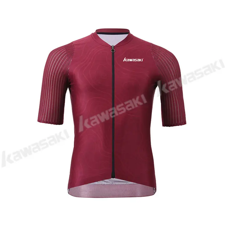 Custom Sublimation Race Bike Shirts High Quality Cycling Clothing Italian Mesh Cycling Jersey