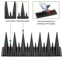 Produit phare : Boîte de 20 épingles anti-oiseaux solides et écologiques pour extérieur et ferme, répulsives contre les pigeons, chats, rongeurs, fourmis, en plastique, pour plantes