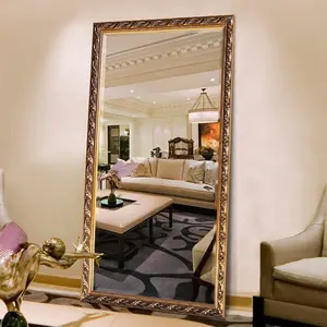 Hot Verkoop Antieke Vloerstaande Spiegel Volledige Lengte Grote Dressing Spiegels Voor Home Decor
