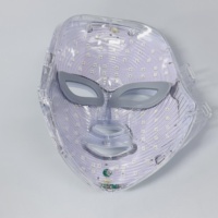 Masque LED Photon 7 Couleurs OEM ODM, Masseur Facial Sans Fil Rechargeable, Anti-Rides, Lifting de la Peau, Équipement de Beauté