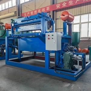 Boîte d'oeufs moulée <span class=keywords><strong>en</strong></span> pulpe faisant la machine plateau de fruits tasse à café créer une machine de fabrication - Product Image 2