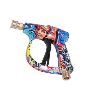 Pistola de gatillo pintada, limpiador de lavadora de alta presión, pistolas de agua de 1/4 "rápido con cañón de espuma, accesorios de coche para <span class=keywords><strong>Parkside</strong></span> Lavor Bosch - Product Image 5