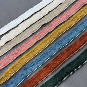 ZSY gros 4cm acrylique frangé dentelle bricolage oreiller décoration de la maison rideau accessoires épais acrylique brosse <span class=keywords><strong>frange</strong></span> - Product Image 1