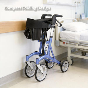 Andador para Cuidados com Idosos - Auxílio de Mobilidade Confortável, Leve e Ajustável com Armazenamento Fácil para Usuários Idosos - Product Image 2