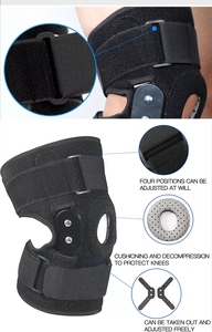 Genouillère <span class=keywords><strong>de</strong></span> compression réglable en néoprène pour la protection sportive (vente en gros) - Product Image 2