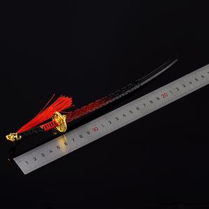 Ornamento di gioco di ricognizione fantasma tutto in metallo <span class=keywords><strong>Samurai</strong></span> spada giocattolo con Cast inciso tecnica anniversario medaglie periferiche - Product Image 3