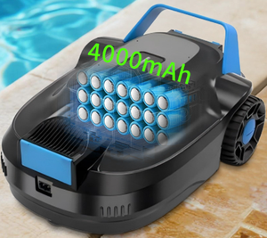 Limpiador <span class=keywords><strong>de</strong></span> Piscinas Automático Subacuático, Robot <span class=keywords><strong>de</strong></span> <span class=keywords><strong>Limpieza</strong></span> <span class=keywords><strong>de</strong></span> <span class=keywords><strong>Fondo</strong></span> <span class=keywords><strong>de</strong></span> <span class=keywords><strong>Piscina</strong></span>, Área <span class=keywords><strong>de</strong></span> <span class=keywords><strong>Limpieza</strong></span> <span class=keywords><strong>de</strong></span> 100 m2, Tiempo <span class=keywords><strong>de</strong></span> Trabajo <span class=keywords><strong>de</strong></span> 100 Minutos, Plástico - Product Image 3