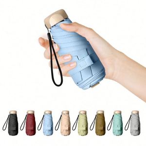 Paraguas Plegable Mini Cápsula de Alta Calidad con Protección UV y Logotipo Impreso, Superventas - Product Image 6