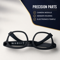 Lunettes intelligentes IA personnalisées, outillage de production en série multi-cavités moulé par injection écologique