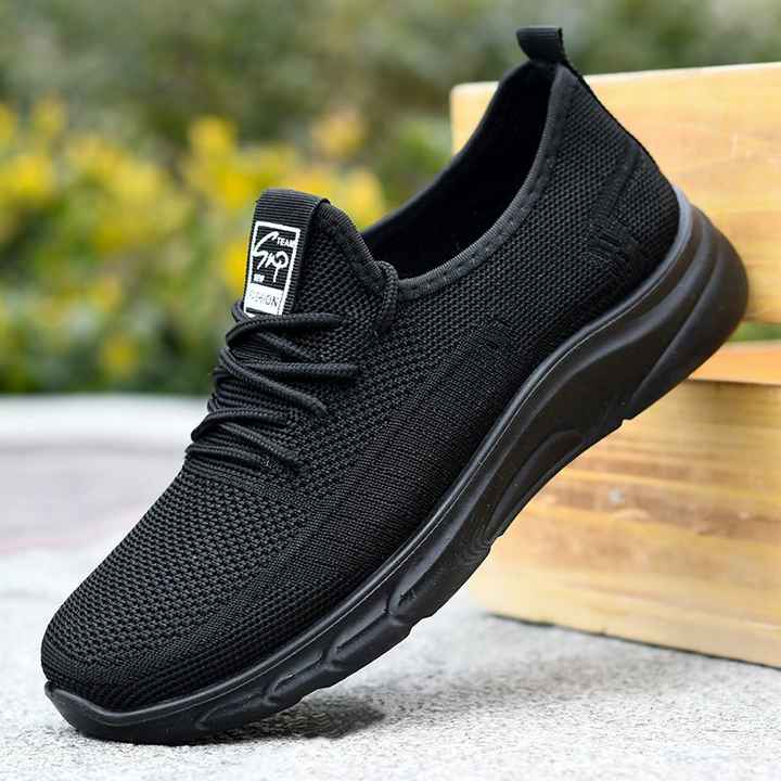 Zapatillas De Deporte Ligeras Con Plataforma Y Sin Cordones Para