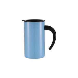 Modern Stainless Steel Tumbler 10Oz Vacuum Insulated Travel <b>Mug</b> With Lid Red Blue Green Colors - Product Image 4