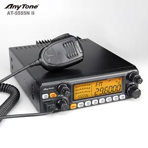 AnyTone 5555N II PA CW AM FM SSB CB无线电对讲机长途车载移动收发器