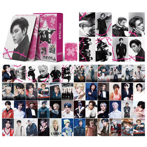 Lot de 55 photocartes Kpop Lomo en gros – Cartes photo et autocollants STRAY KIDS Karma ROSE – Cartes Lomo Kpop de groupes populaires - Product Image 6