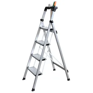 Hoge Kwaliteit Aluminium Ladder Werkplatform Stoel Opstap Verlengladder