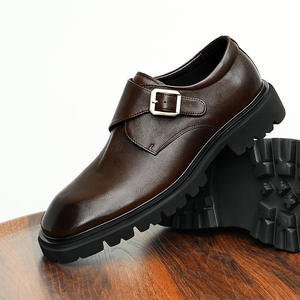 รองเท้าหนังอ็อกซ์ฟอร์ดแบบสวมสำหรับผู้ชายสไตล์ลำลองหรูหราแบบอังกฤษ ผลิตด้วยมือ กันน้ำ สีเขียวอมฟ้า สำหรับงานแต่งงานและสำนักงาน - Product Image 4