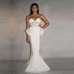 Elegante maxi <span class=keywords><strong>donna</strong></span> sexy plus size <span class=keywords><strong>abito</strong></span> da sera per matrimonio lungo - Product Image 1