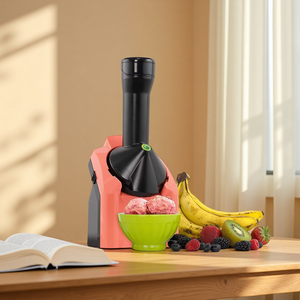 Machine à glace maison électrique, sorbetière, mixeur à smoothies, dessert glacé pour bébés et enfants - Product Image 1